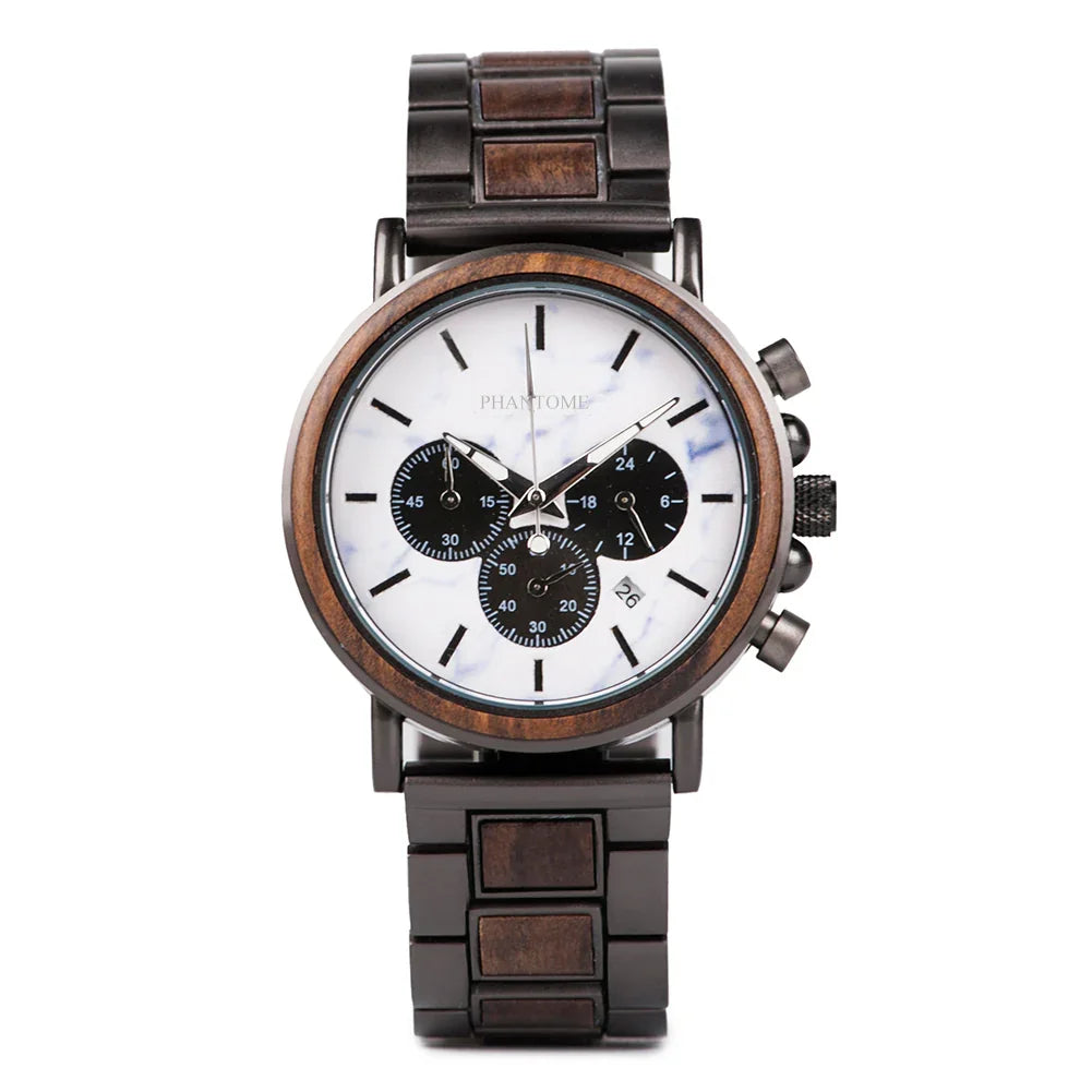 Ebony Chrono - Chacate Preto Wood - Phantome