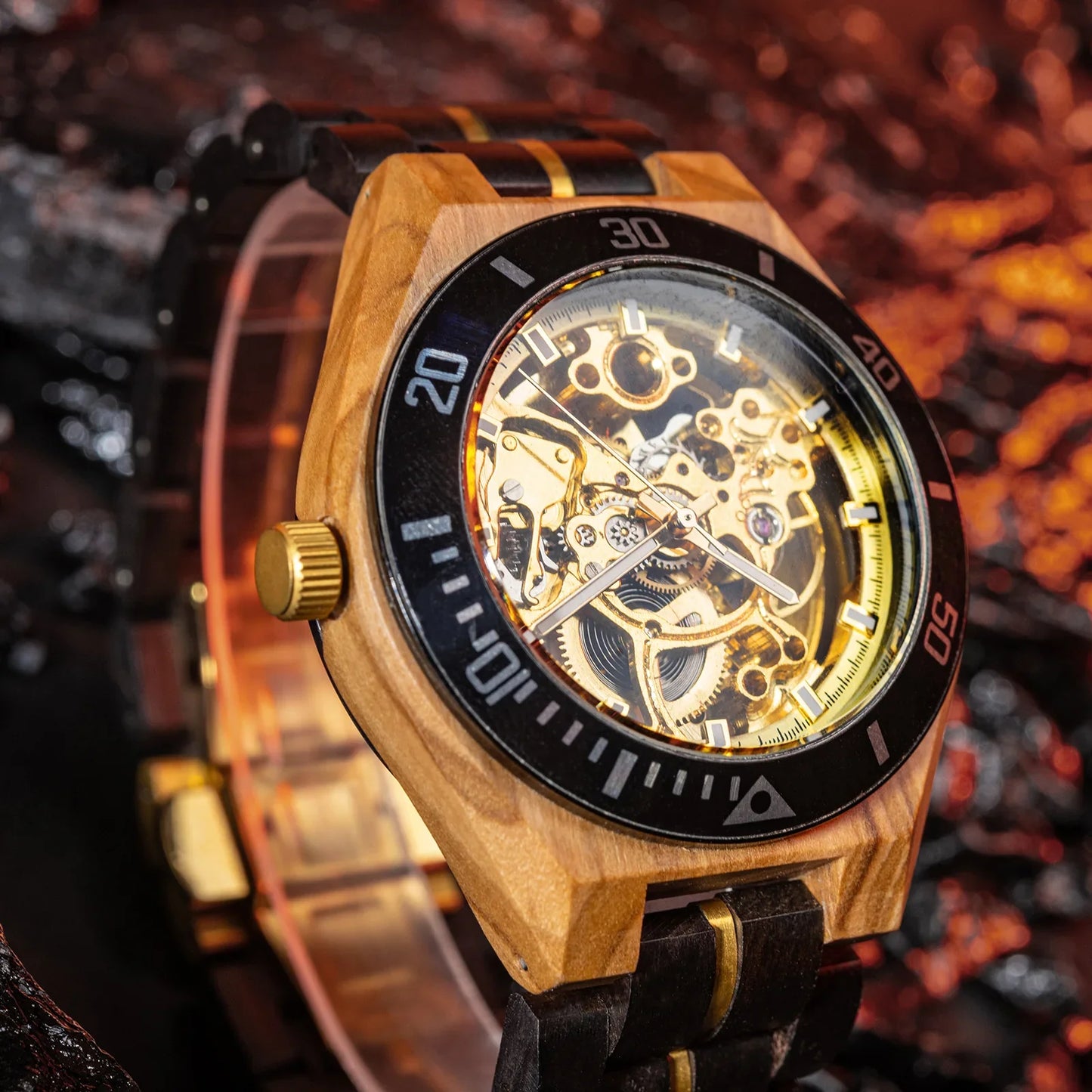 Golden Grove - Olive/Ebony Wood - Phantome
