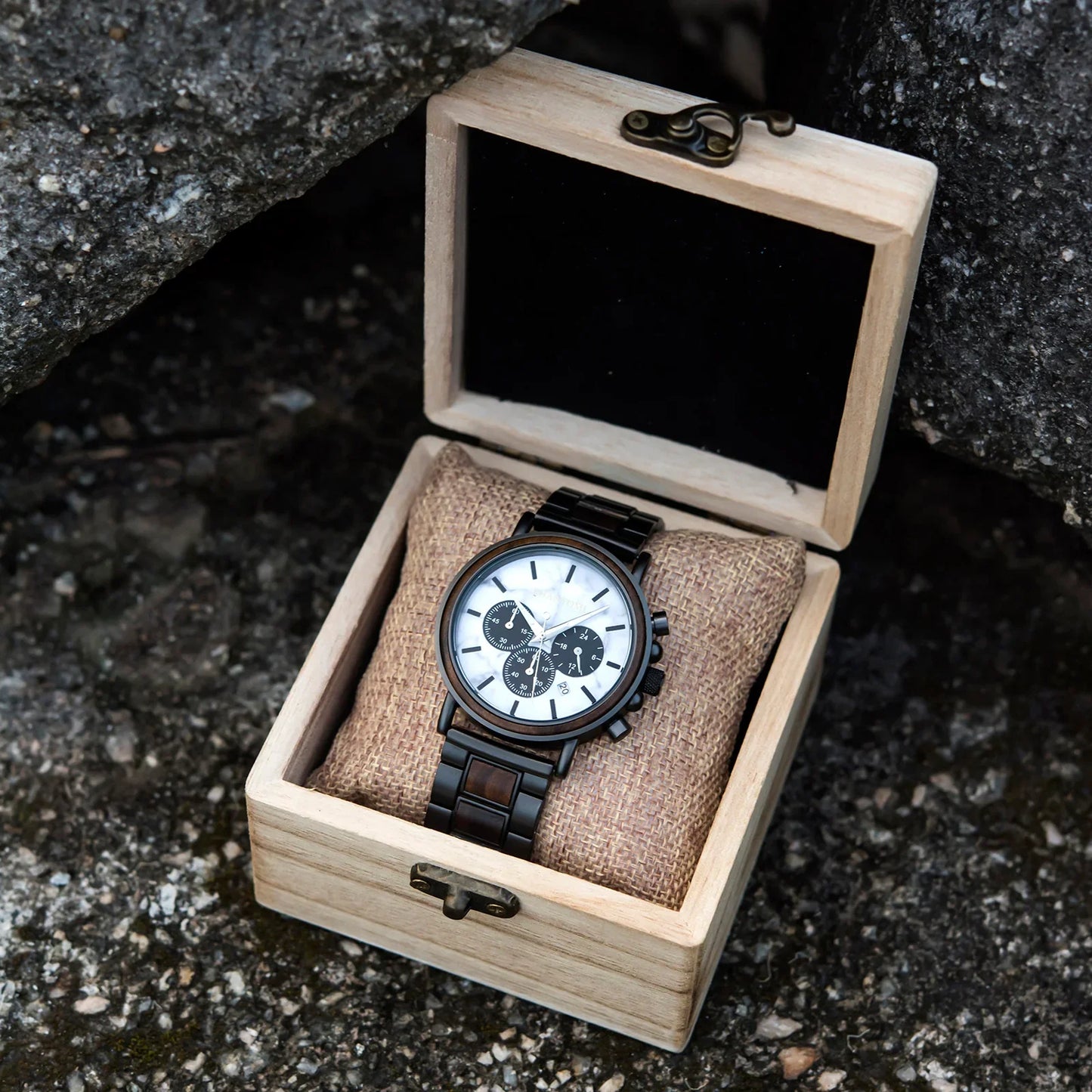 Ebony Chrono - Chacate Preto Wood - Phantome