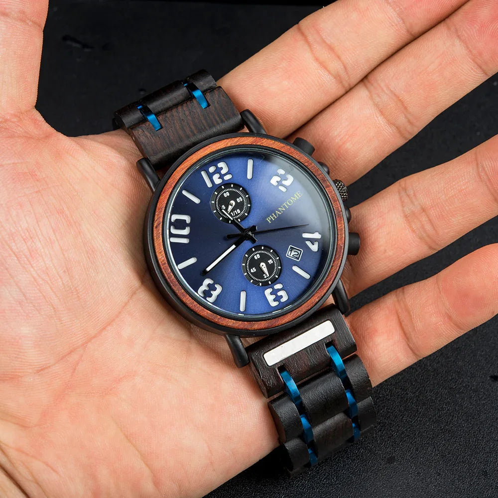 Cobalt Blue - Ebony Wood - Phantome