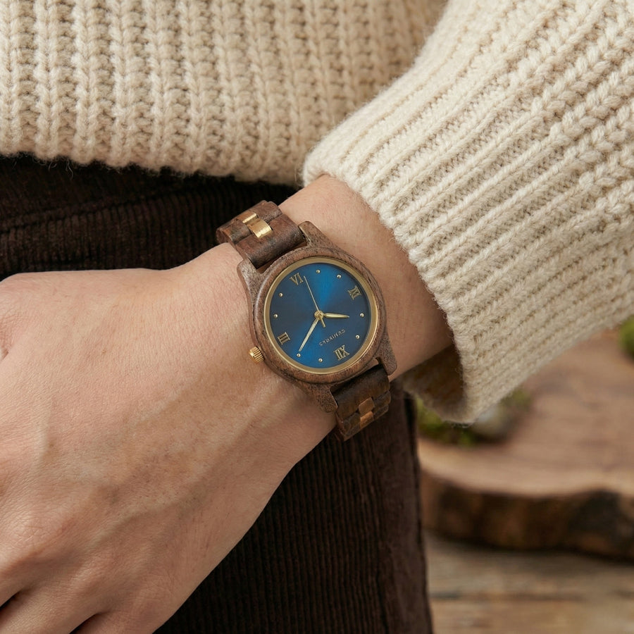 Cut from real wood, finished by hand