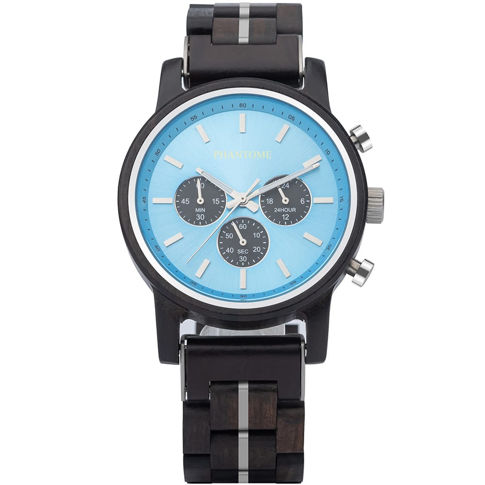 Night Sky handcrafted wooden watch by PHANTOME